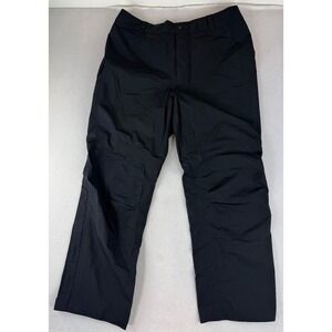 Cabelas Waterproof Pants Mens XL Black GoreTex Ski Snowboard Hiking Rain Snow